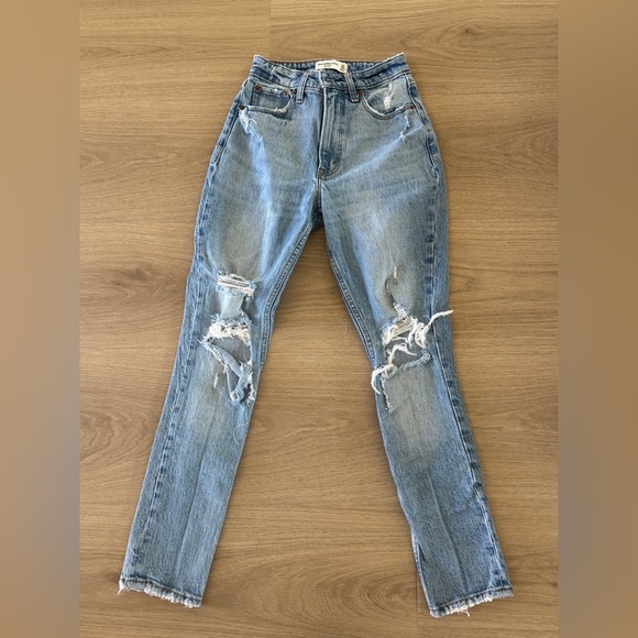 Abercrombie & Fitch Denim - Abercrombie & Fitch Jeans Women 24 00 High Rise The Skinny High Rise Curve Love